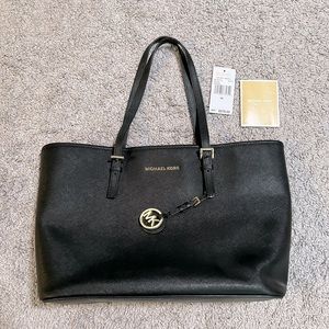 Black Michael Kors Tote Bag